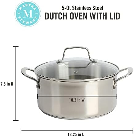 Martha Stewart Catselle 5-Quart Dutch Oven - Image 3